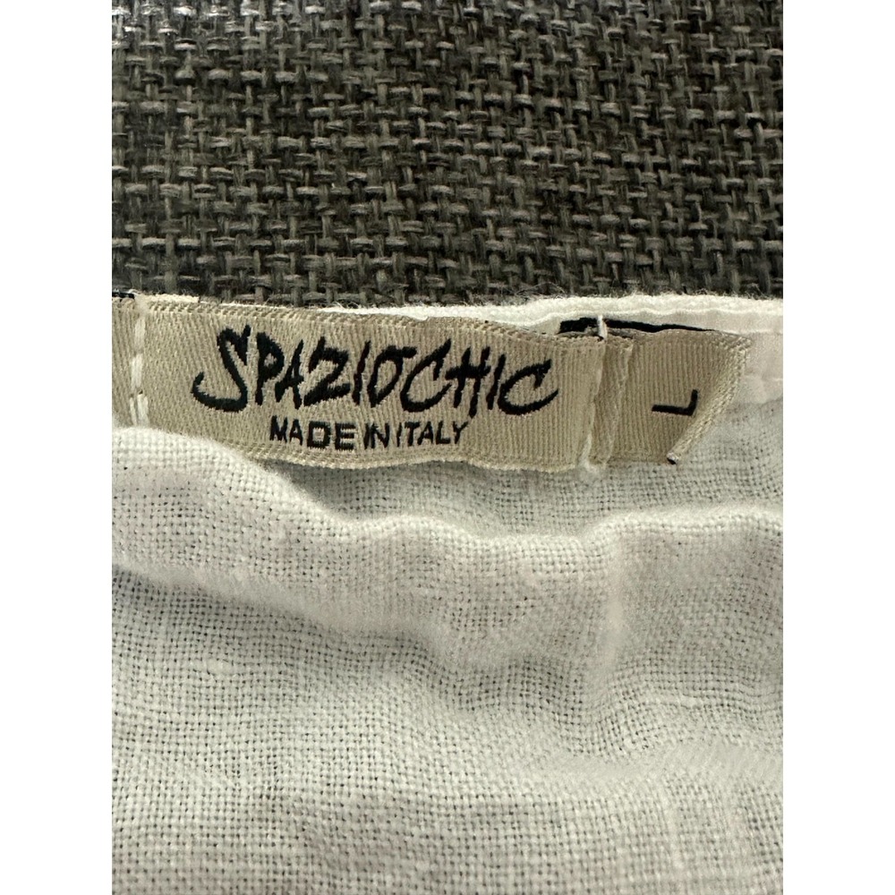 Spaziochic‎ Women's L Short Sleeve V Neck Blouse - Picture 4 of 6